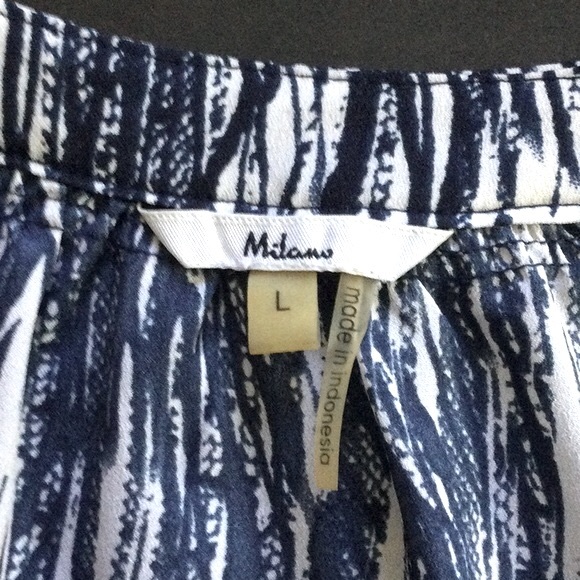 Milano Ripple Print Blouse - Picture 4 of 6